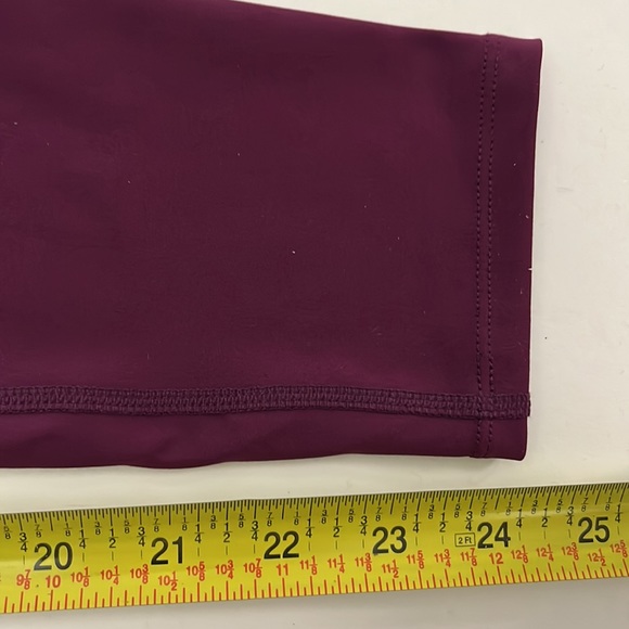 Free People FP Movement plum capri cross cross leggings pants tights small NEW! - Picture 8 of 8